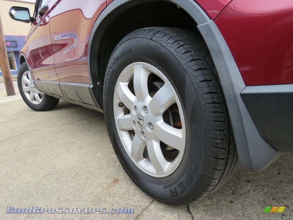2009 CR-V EX 4WD - Tango Red Pearl / Gray photo #10