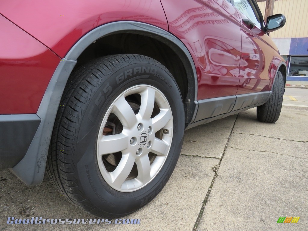 2009 CR-V EX 4WD - Tango Red Pearl / Gray photo #17