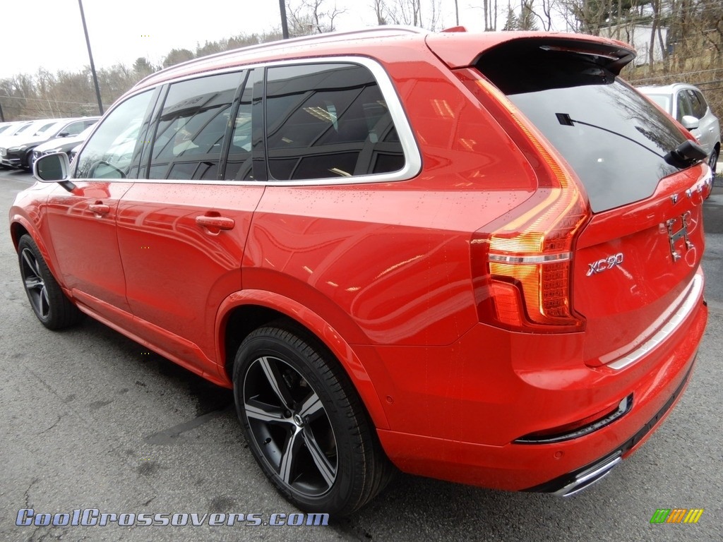 2019 XC90 T6 AWD R-Design - Passion Red / Charcoal photo #4