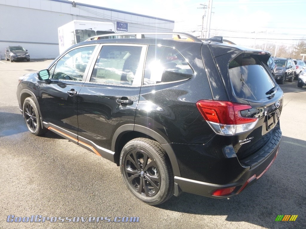 2019 Forester 2.5i Sport - Crystal Black Silica / Gray Sport photo #6
