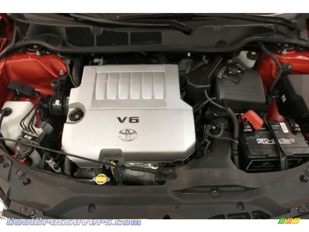 2009 Venza V6 AWD - Barcelona Red Metallic / Ivory photo #24