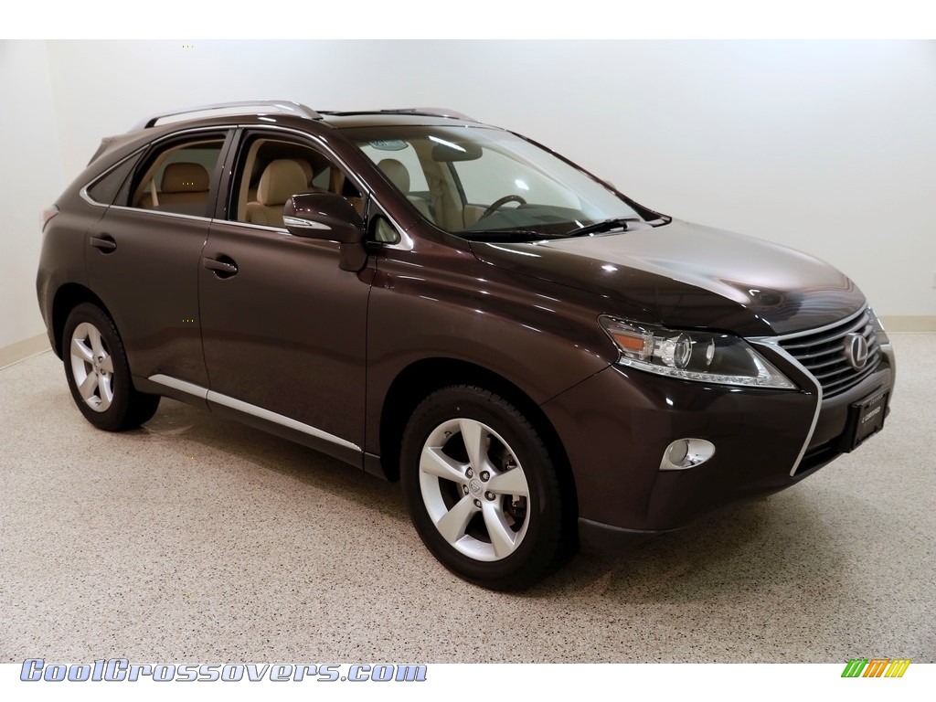 2014 RX 350 AWD - Fire Agate Pearl / Parchment photo #1