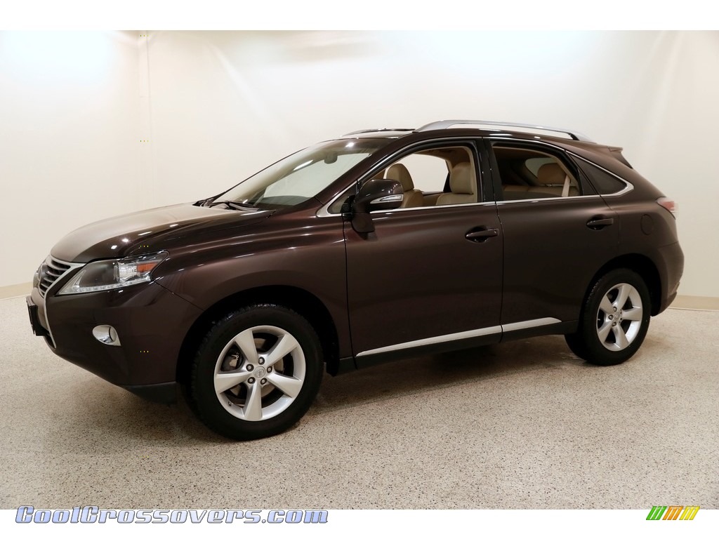 2014 RX 350 AWD - Fire Agate Pearl / Parchment photo #3