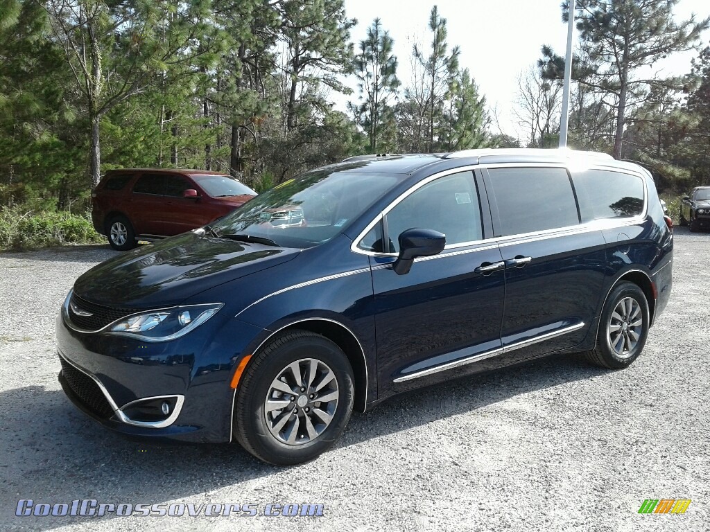 2019 Pacifica Touring L Plus - Jazz Blue Pearl / Black/Alloy photo #1