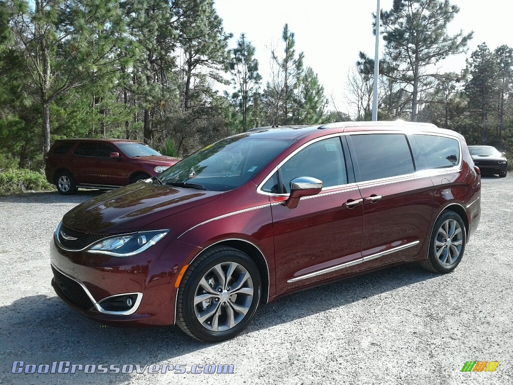 2019 Pacifica Limited - Velvet Red Pearl / Black/Alloy photo #1