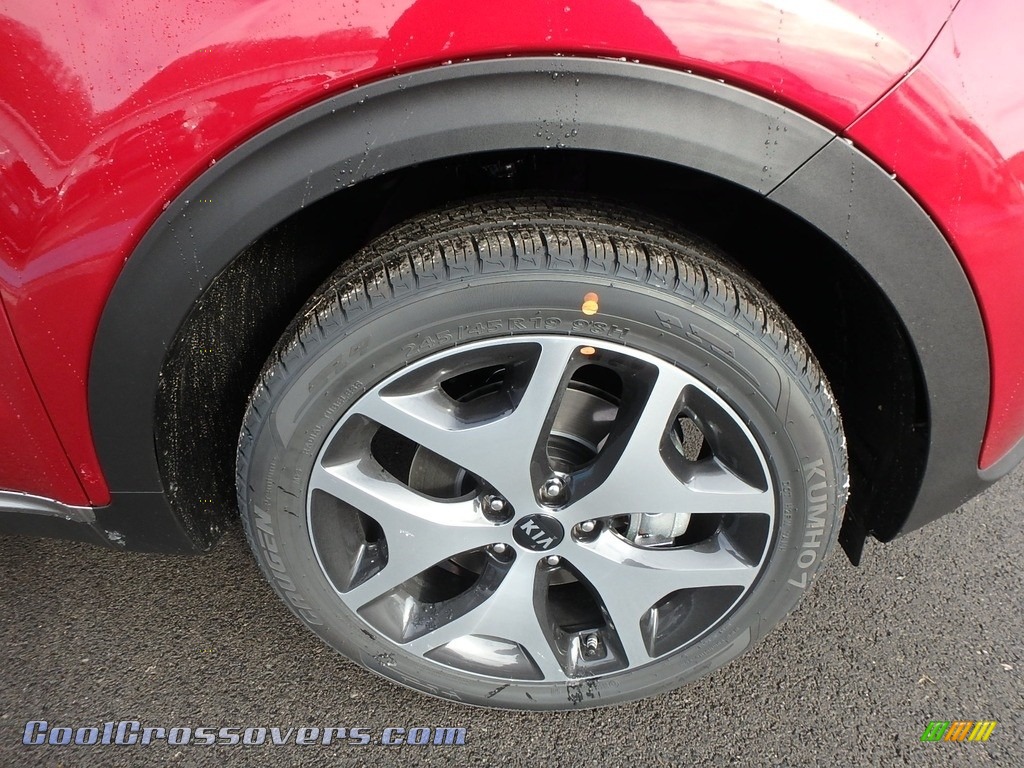 2019 Sportage SX Turbo AWD - Hyper Red / Black photo #10