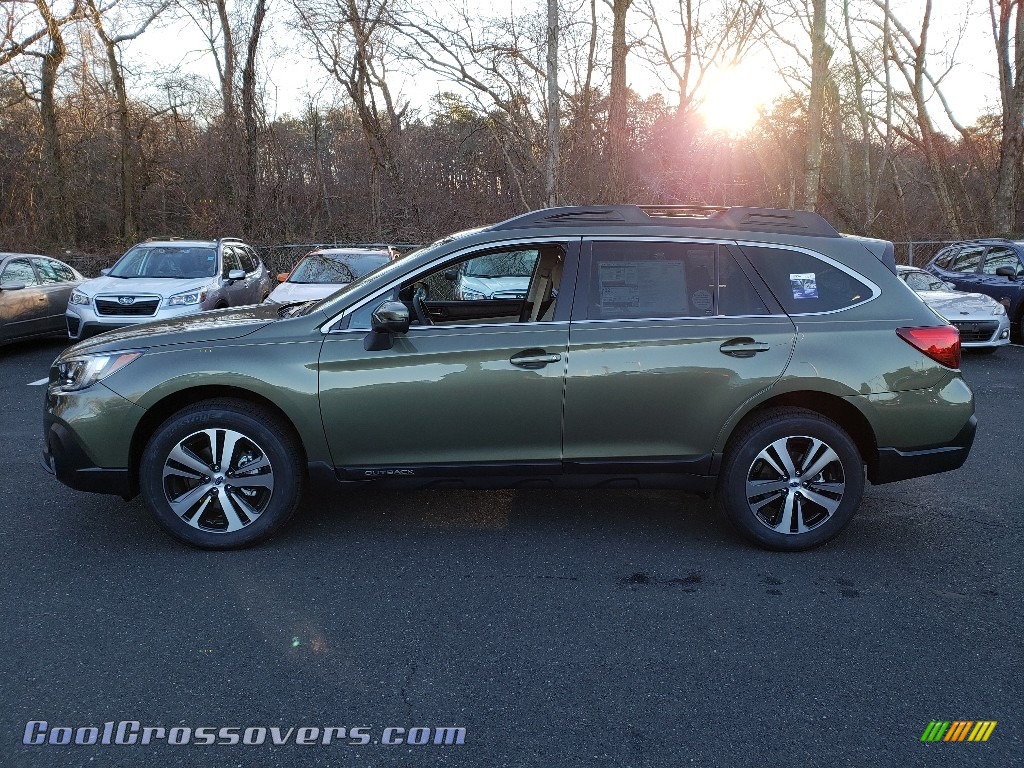 2019 Outback 3.6R Limited - Wilderness Green Metallic / Warm Ivory photo #3