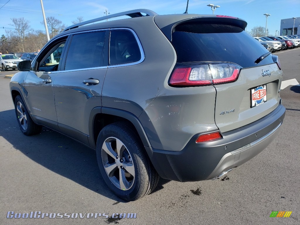 2019 Cherokee Limited 4x4 - Sting-Gray / Black/Ski Grey photo #4