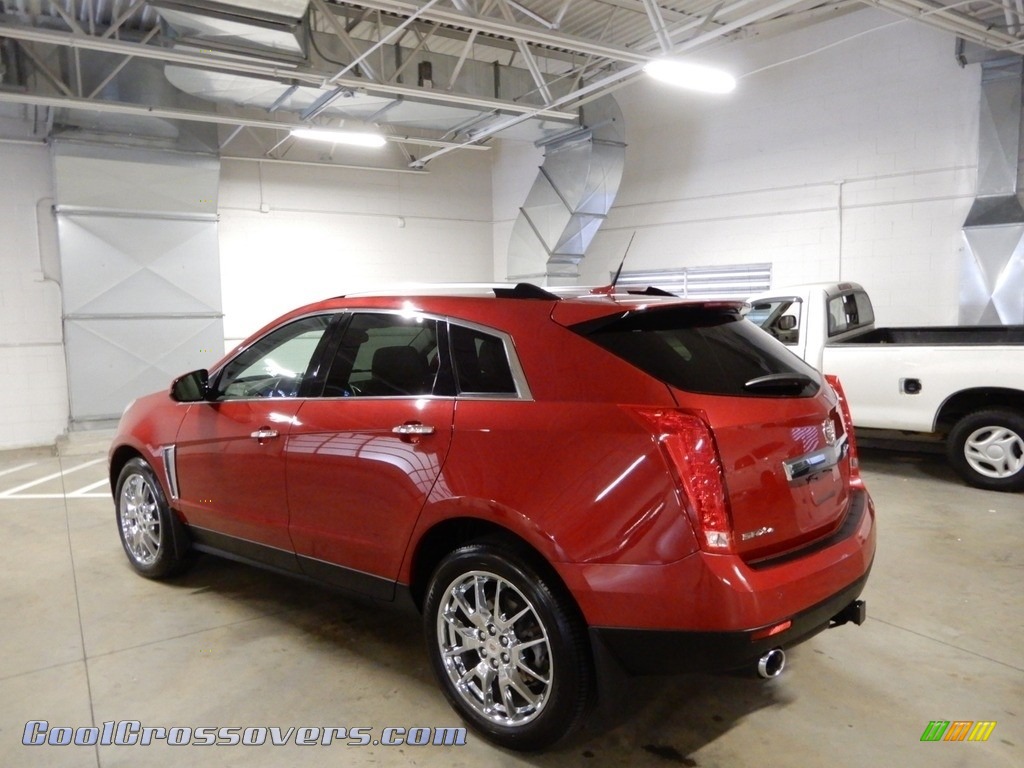 2013 SRX Performance AWD - Crystal Red Tintcoat / Shale/Brownstone photo #3