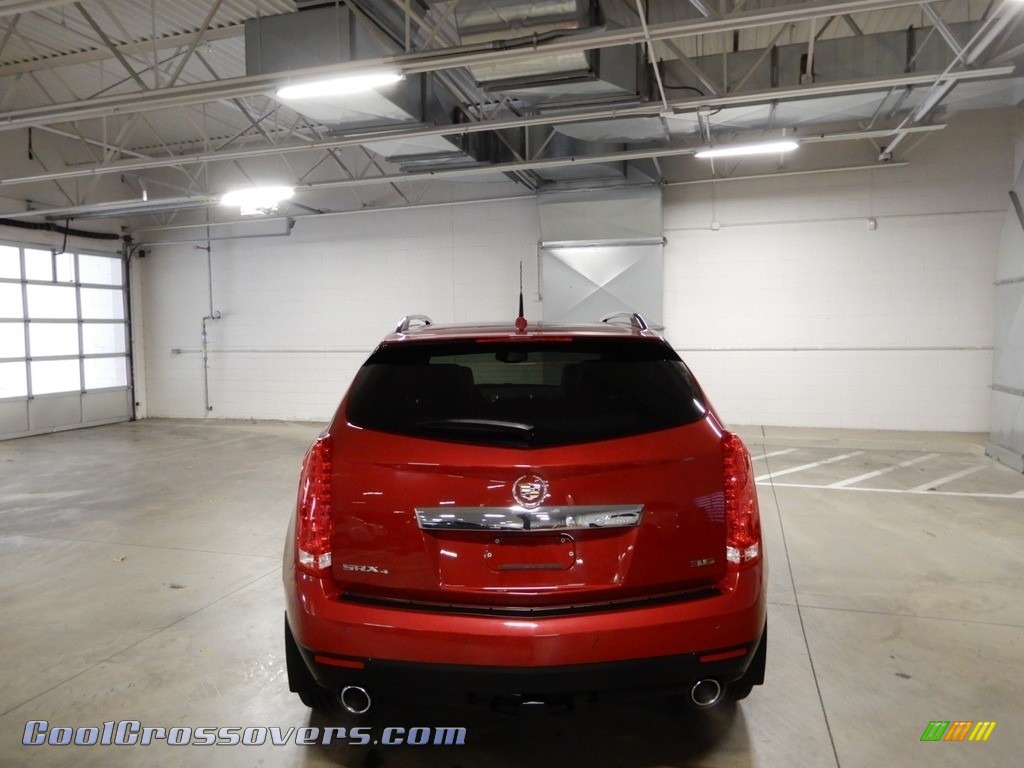 2013 SRX Performance AWD - Crystal Red Tintcoat / Shale/Brownstone photo #4