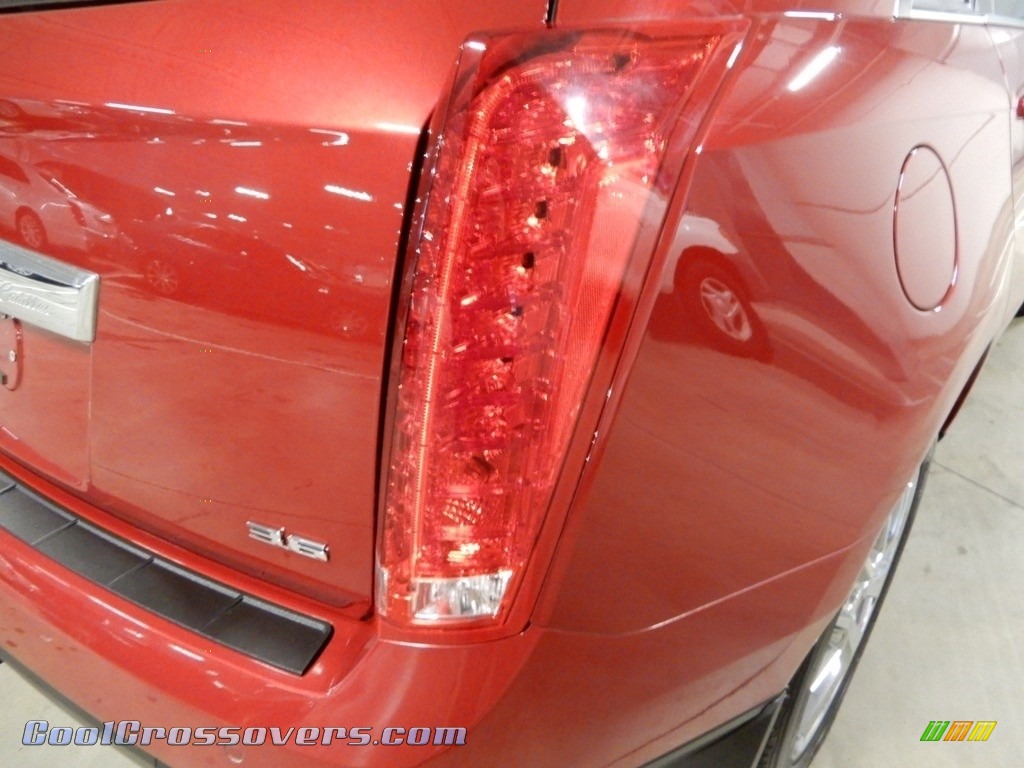 2013 SRX Performance AWD - Crystal Red Tintcoat / Shale/Brownstone photo #11