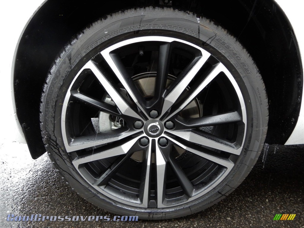 2019 XC60 T5 AWD R-Design - Crystal White Metallic / Charcoal photo #6