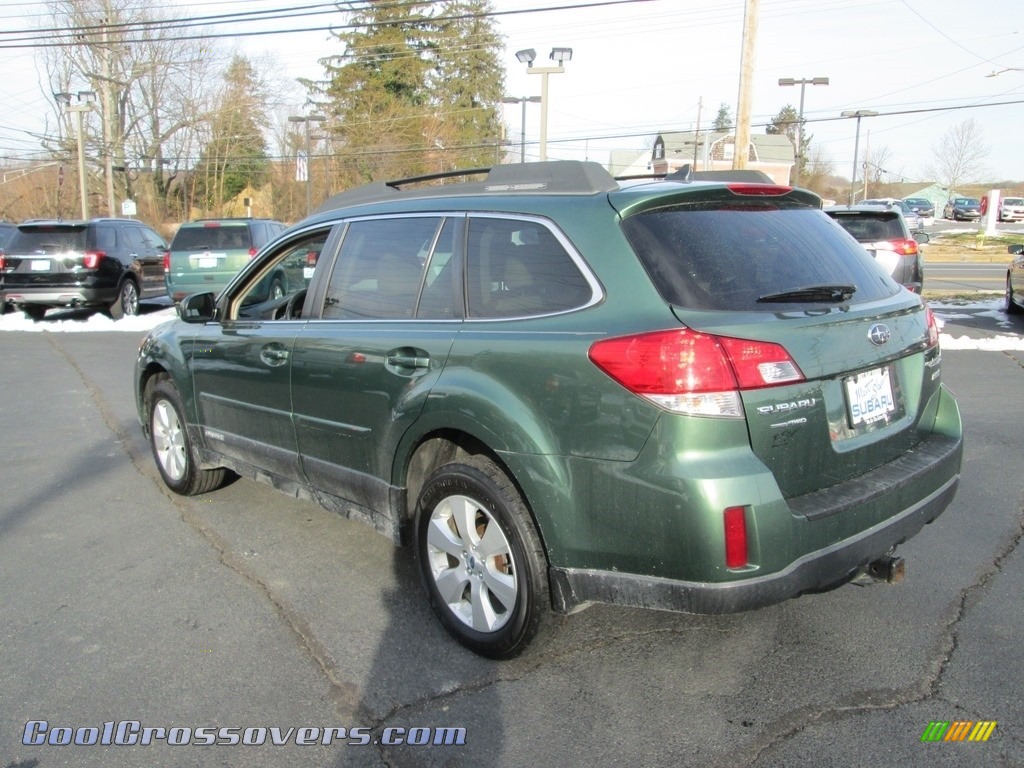 2012 Outback 2.5i Limited - Cypress Green Pearl / Warm Ivory photo #8