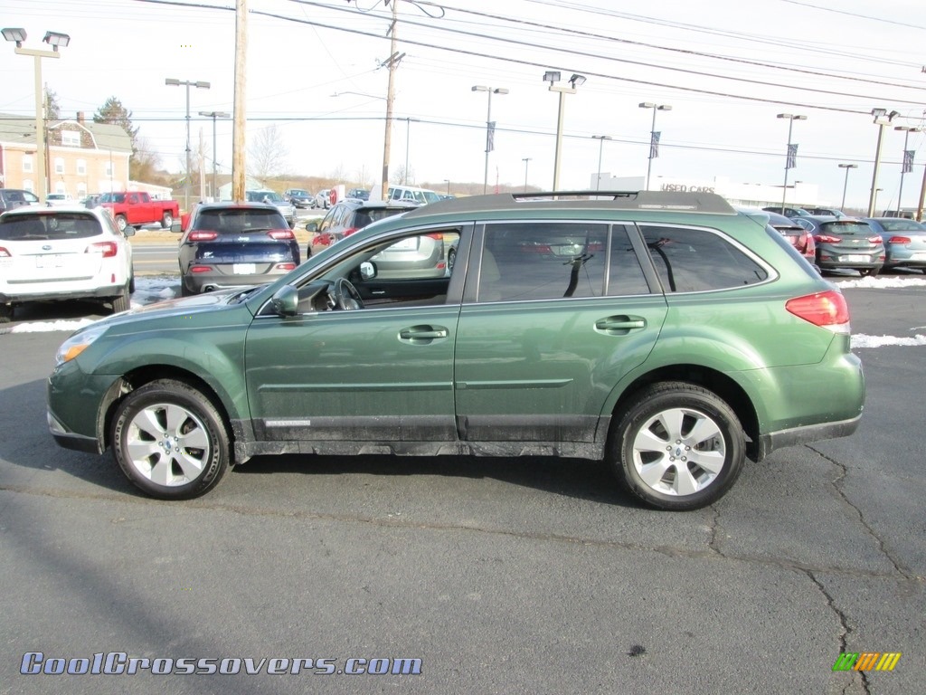 2012 Outback 2.5i Limited - Cypress Green Pearl / Warm Ivory photo #9