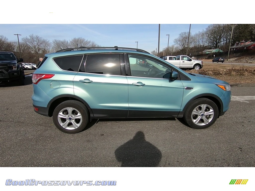 2013 Escape SE 1.6L EcoBoost 4WD - Frosted Glass Metallic / Charcoal Black photo #8