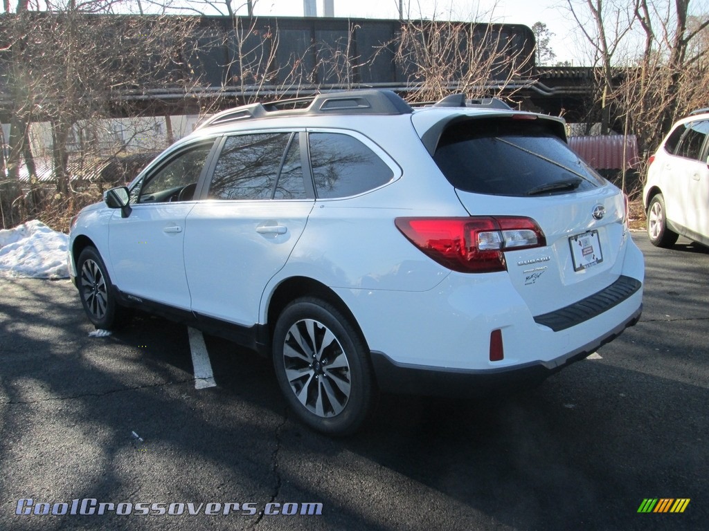 2016 Outback 2.5i Limited - Crystal White Pearl / Warm Ivory photo #8