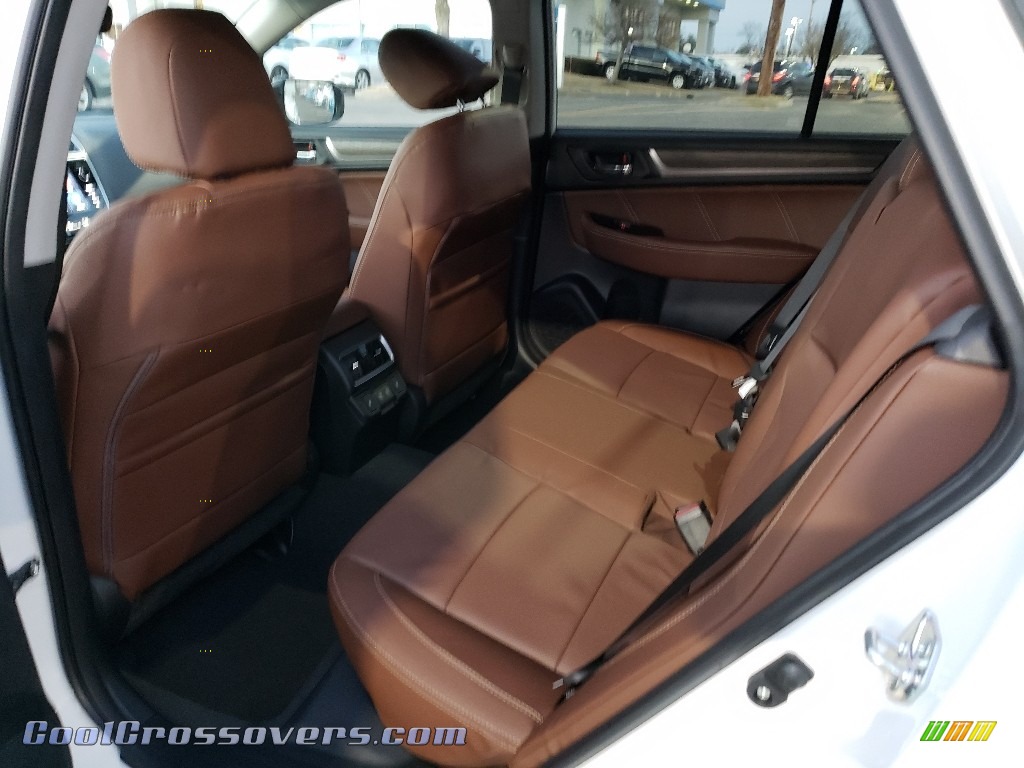 2019 Outback 2.5i Touring - Crystal White Pearl / Java Brown photo #6
