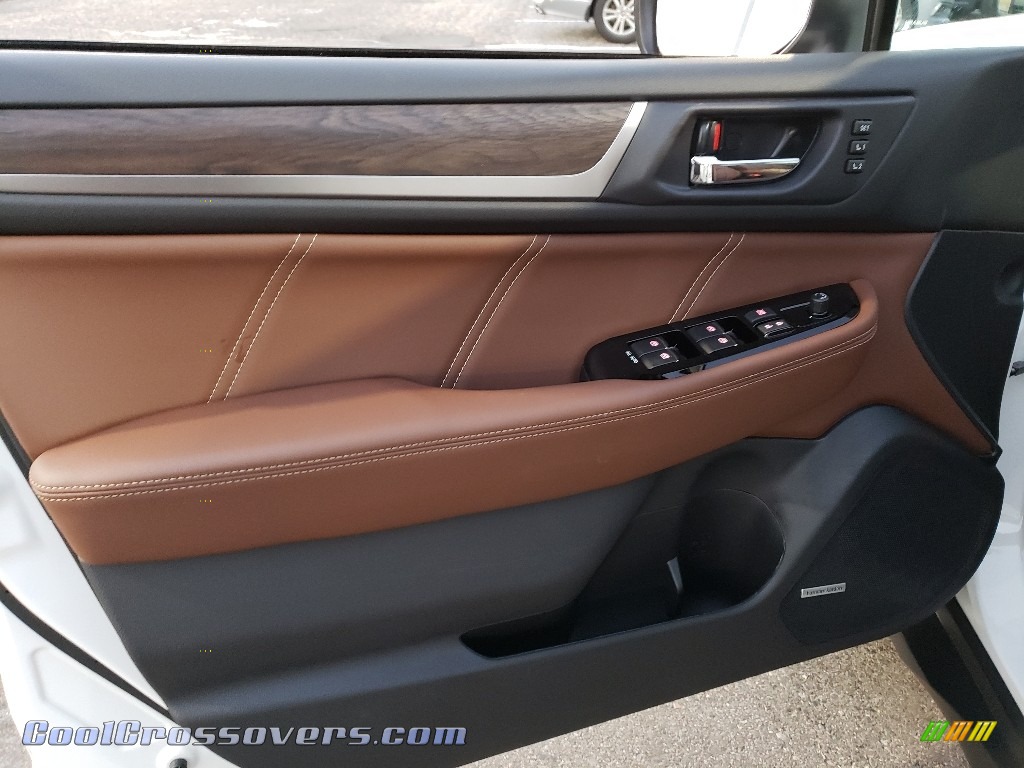 2019 Outback 2.5i Touring - Crystal White Pearl / Java Brown photo #7