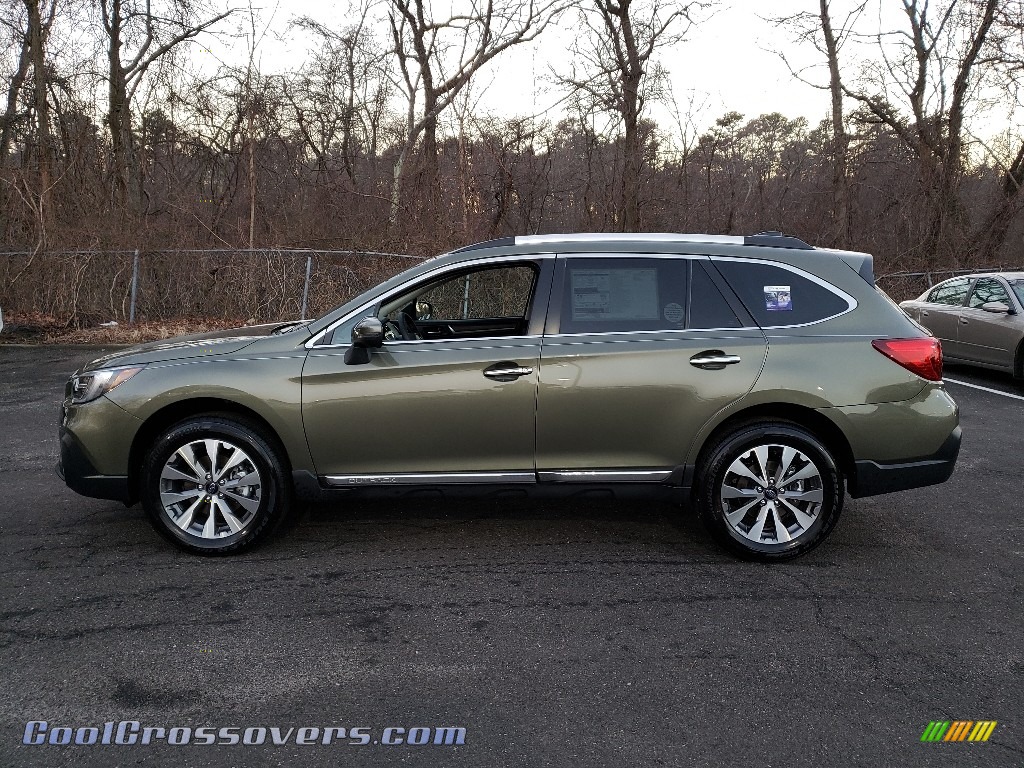 2019 Outback 2.5i Touring - Wilderness Green Metallic / Java Brown photo #3