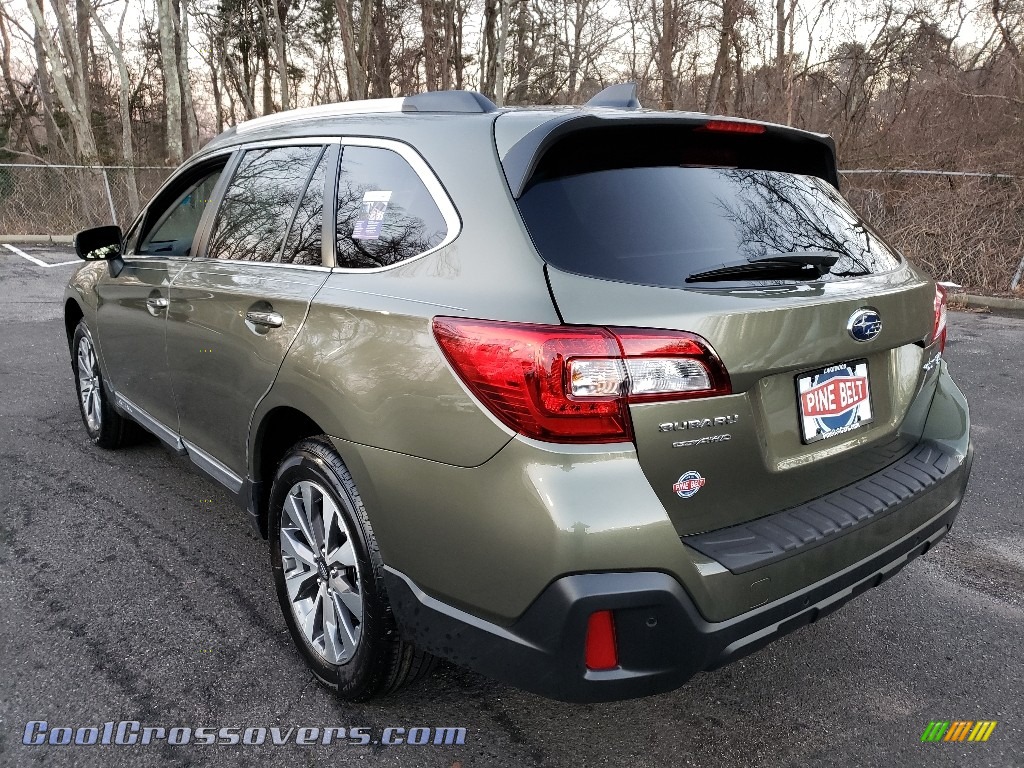 2019 Outback 2.5i Touring - Wilderness Green Metallic / Java Brown photo #4