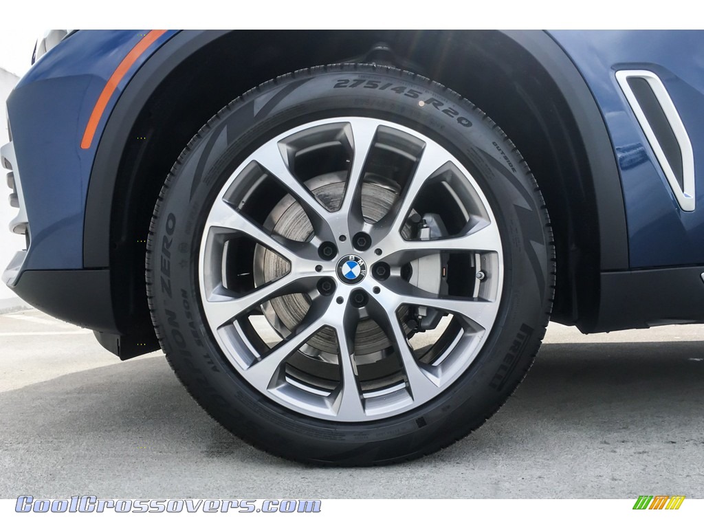 2019 X5 xDrive40i - Phytonic Blue Metallic / Black photo #9