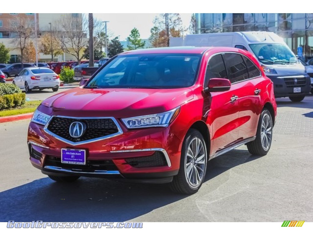 2019 MDX  - Performance Red Pearl / Parchment photo #3