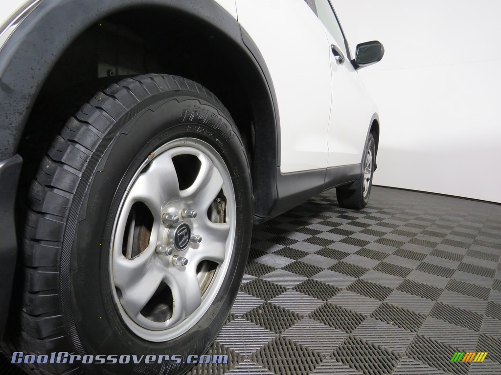 2012 CR-V LX 4WD - Taffeta White / Gray photo #18