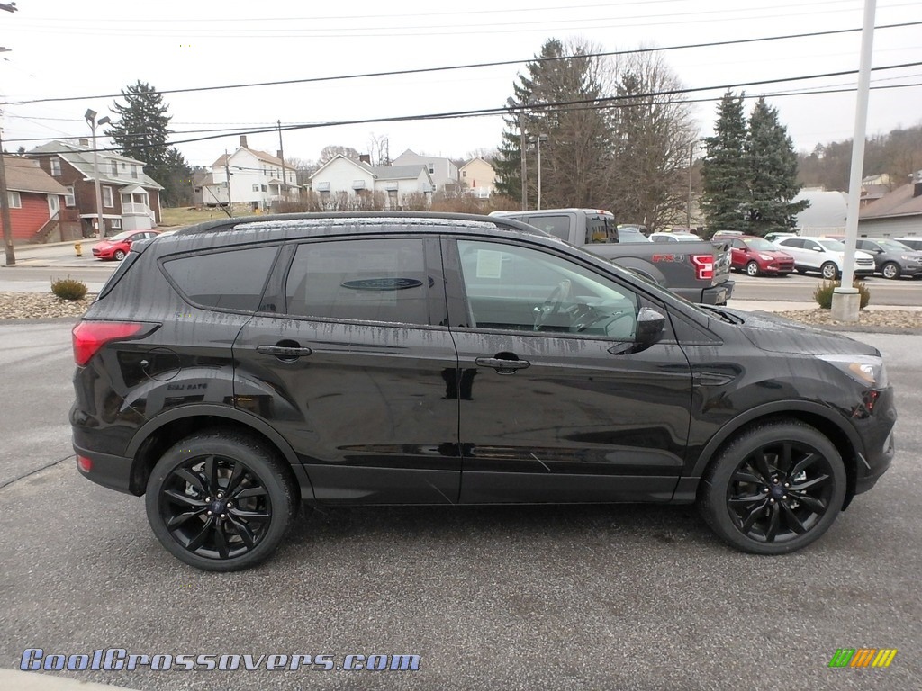 2019 Escape SE 4WD - Agate Black / Chromite Gray/Charcoal Black photo #4