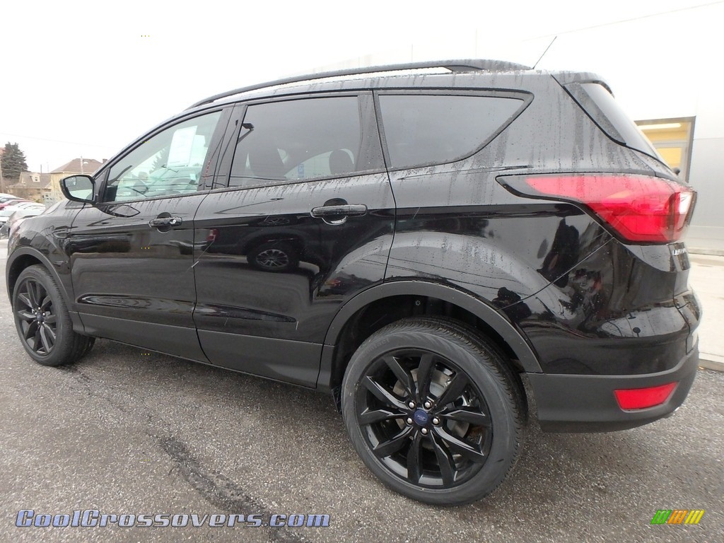 2019 Escape SE 4WD - Agate Black / Chromite Gray/Charcoal Black photo #8