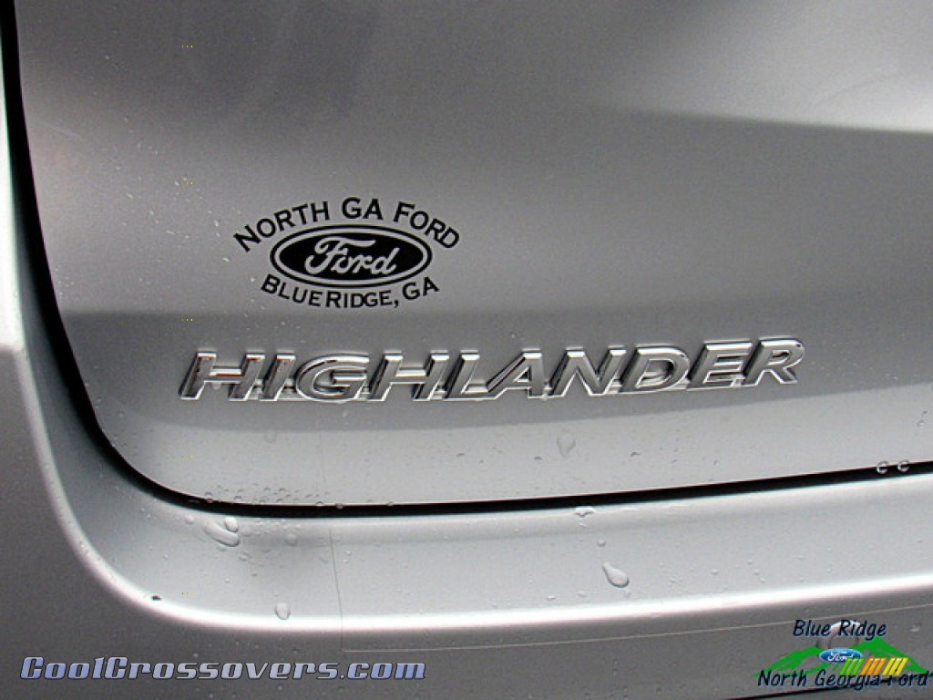 2016 Highlander Limited AWD - Silver Sky Metallic / Ash photo #35