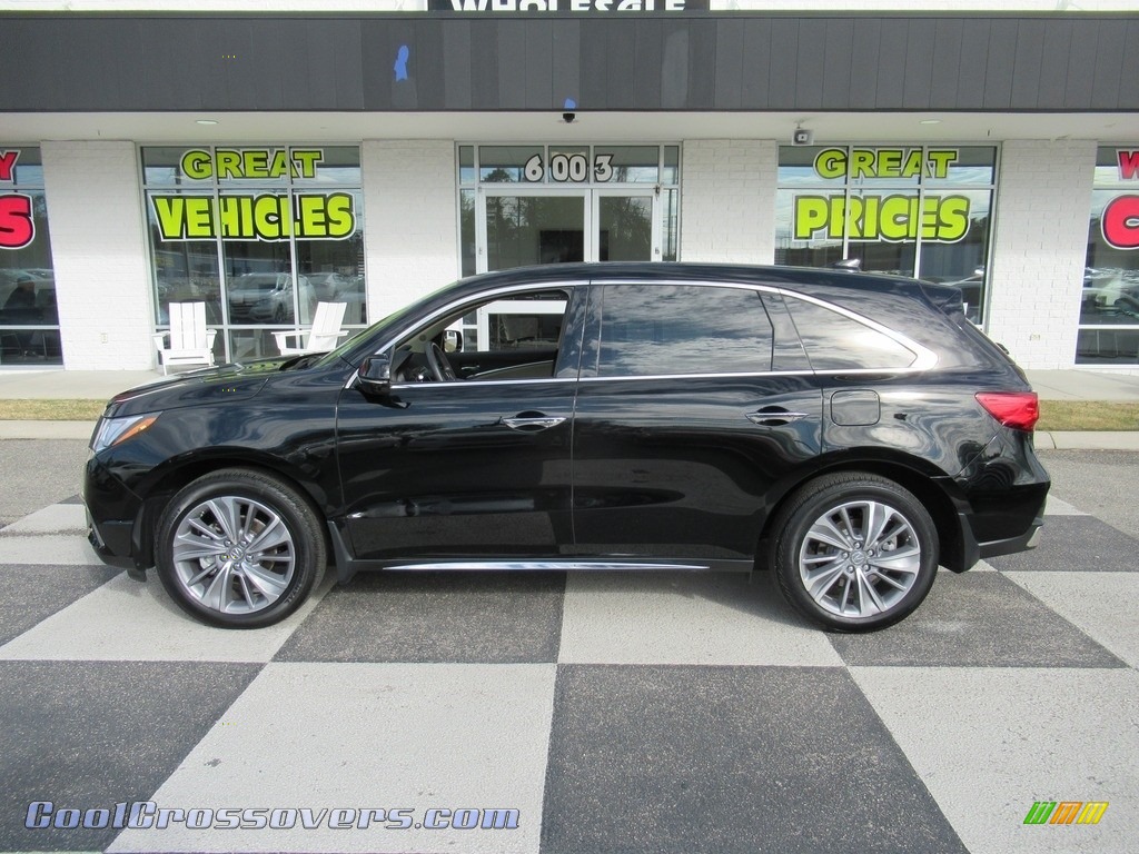 Black Copper Pearl / Parchment Acura MDX Technology SH-AWD