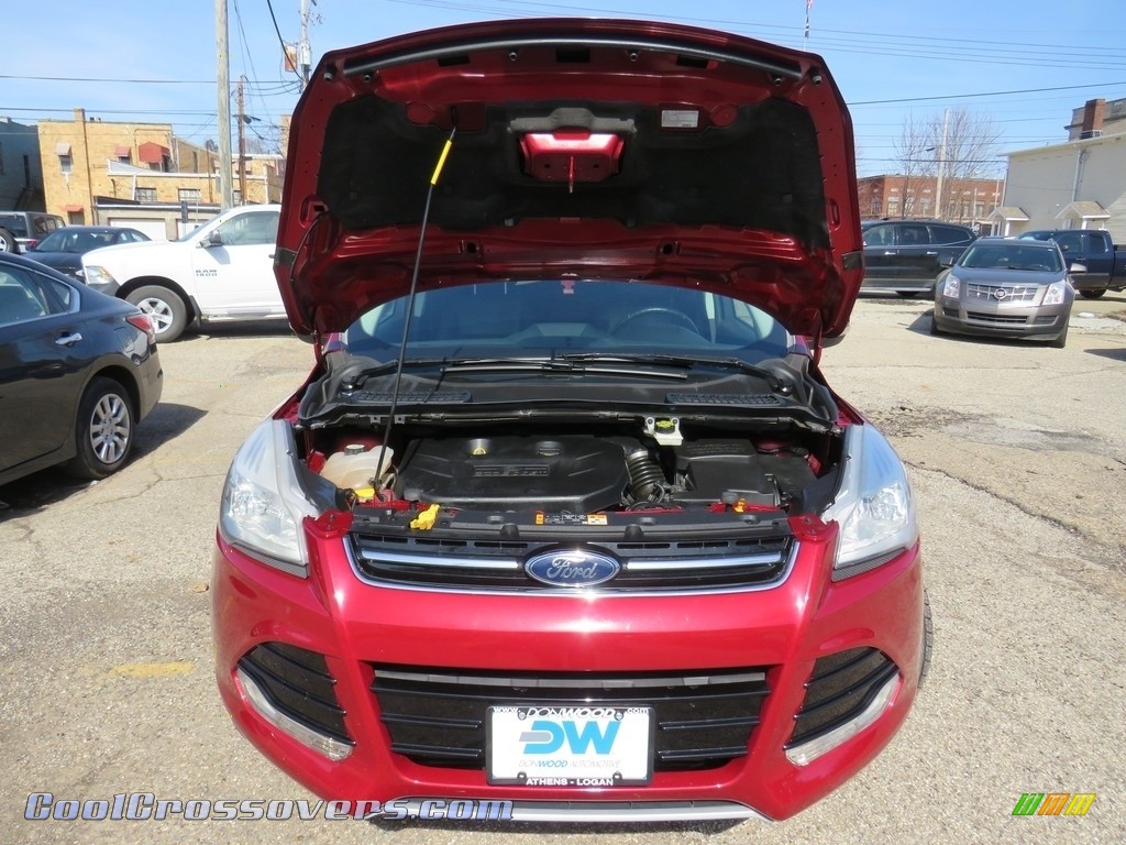 2013 Escape SEL 2.0L EcoBoost - Ruby Red Metallic / Charcoal Black photo #5