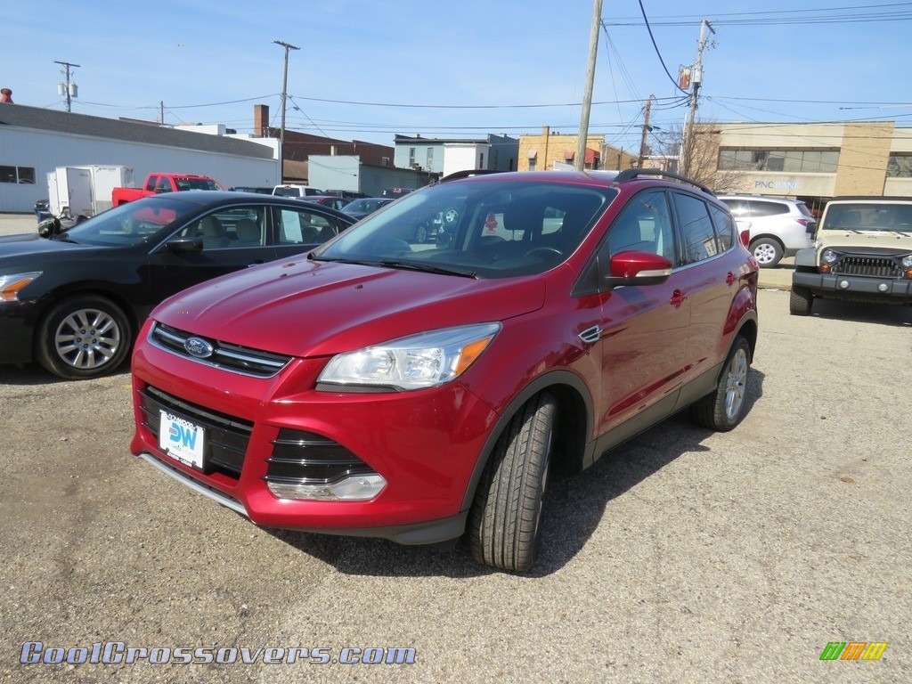 2013 Escape SEL 2.0L EcoBoost - Ruby Red Metallic / Charcoal Black photo #7