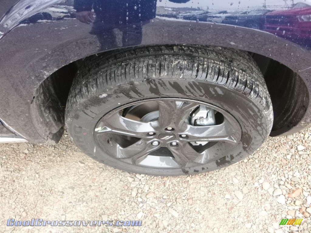 2019 Journey Crossroad AWD - Contusion Blue Pearl / Black photo #9