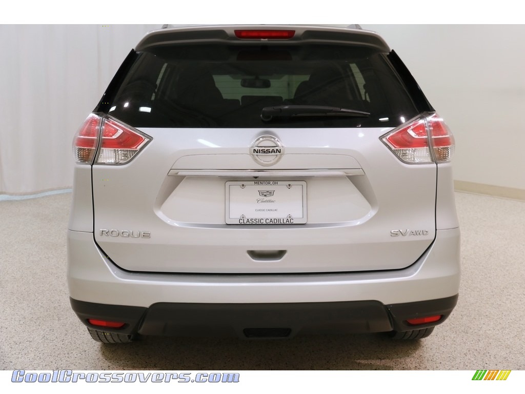 2015 Rogue SV AWD - Brilliant Silver / Charcoal photo #21