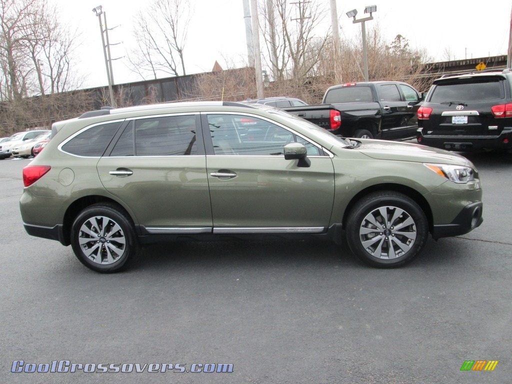 2017 Outback 2.5i Touring - Wilderness Green Metallic / Java Brown photo #5