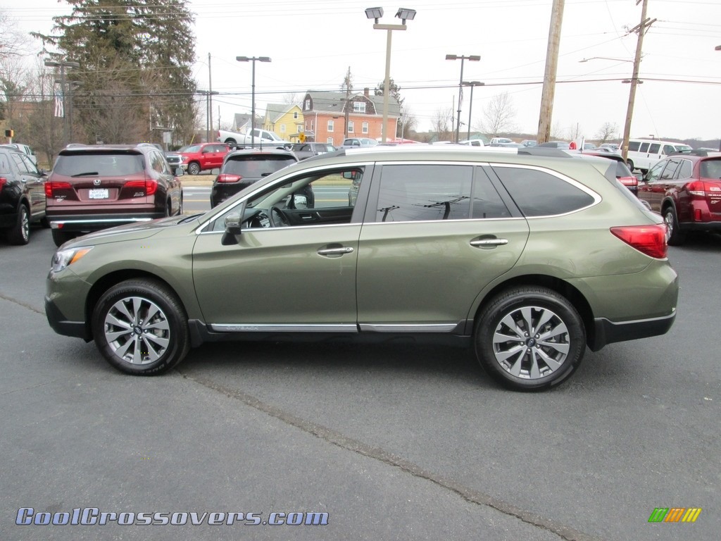2017 Outback 2.5i Touring - Wilderness Green Metallic / Java Brown photo #9