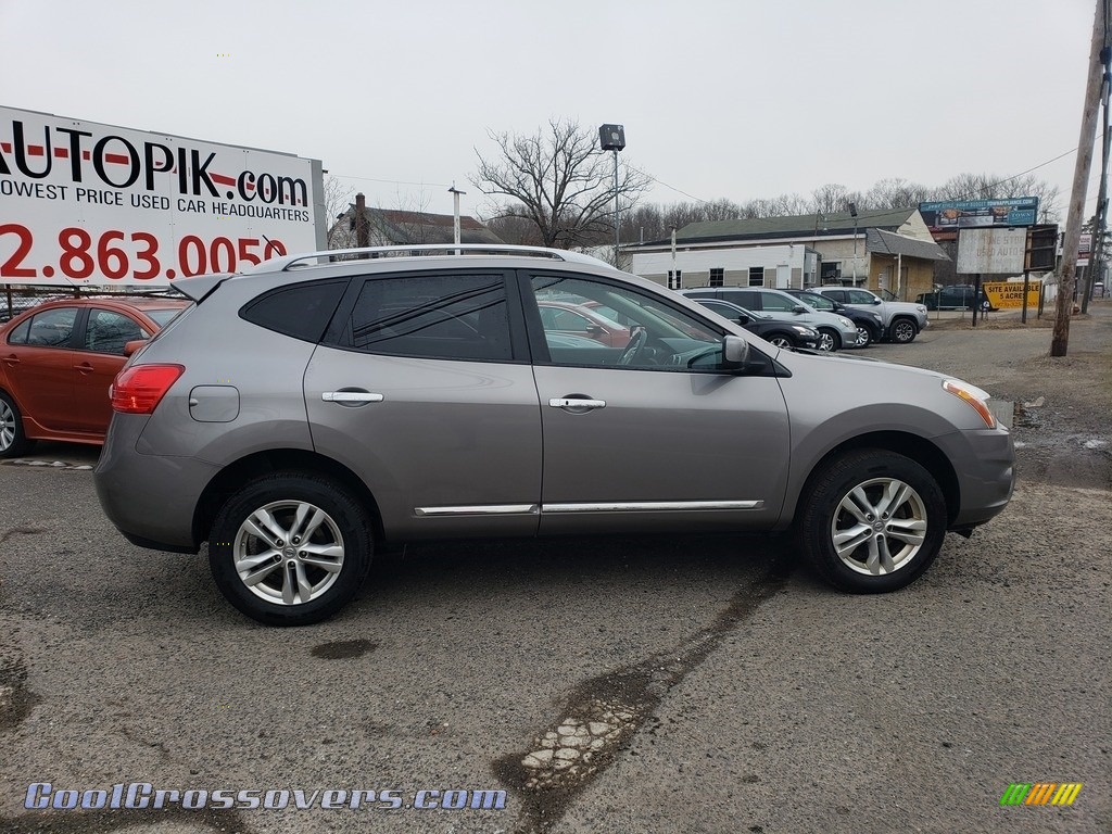 2013 Rogue SV AWD - Frosted Steel / Black photo #3