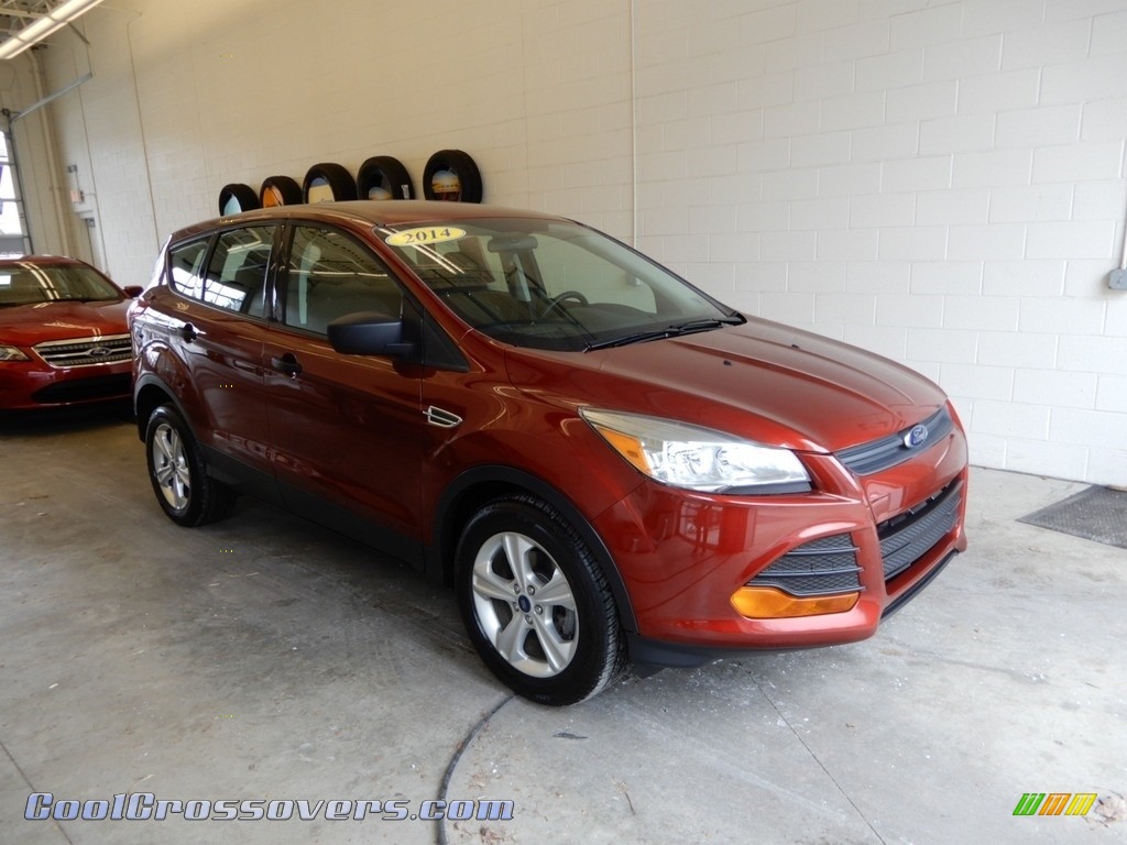 Sunset / Charcoal Black Ford Escape S