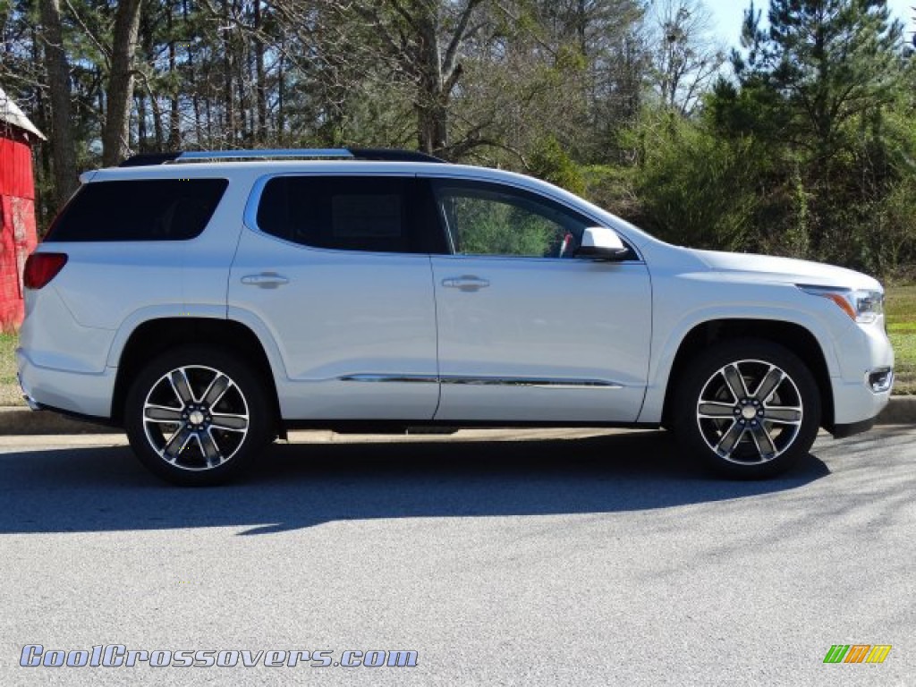 2019 Acadia Denali - White Frost Tricoat / Jet Black photo #2 2019 Acadia Denali - White Frost Tricoat / Jet Black photo #2