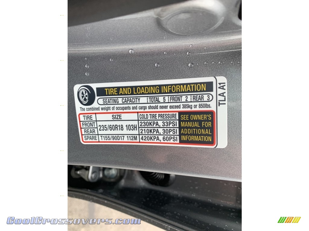 2019 CR-V EX-L AWD - Lunar Silver Metallic / Black photo #13
