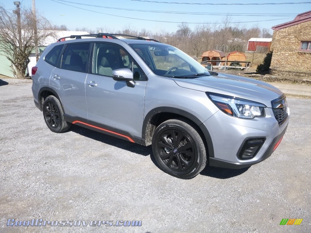 2019 Forester 2.5i Sport - Ice Silver Metallic / Gray Sport photo #1