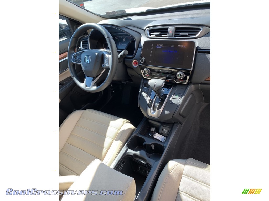 2019 CR-V EX AWD - Platinum White Pearl / Ivory photo #29