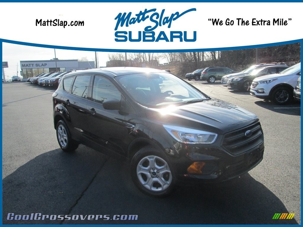 Shadow Black / Charcoal Black Ford Escape S