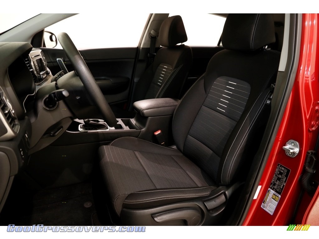 2018 Sportage LX AWD - Hyper Red / Black photo #5