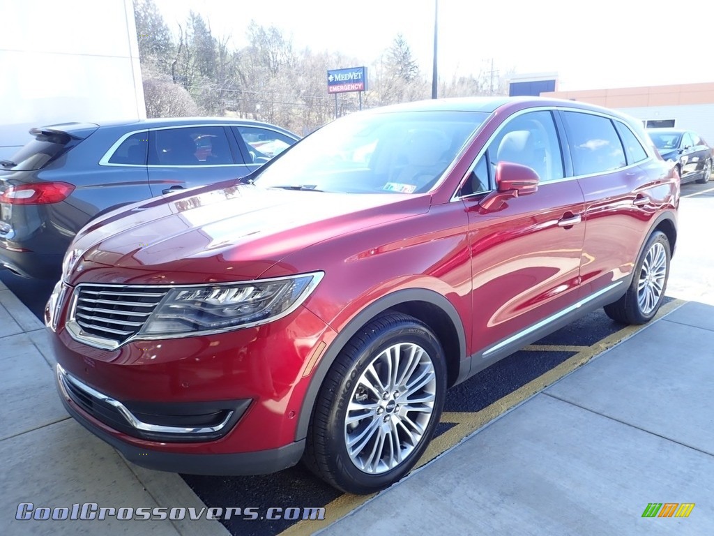 2018 MKX Reserve AWD - Ruby Red Metallic / Cappuccino photo #1