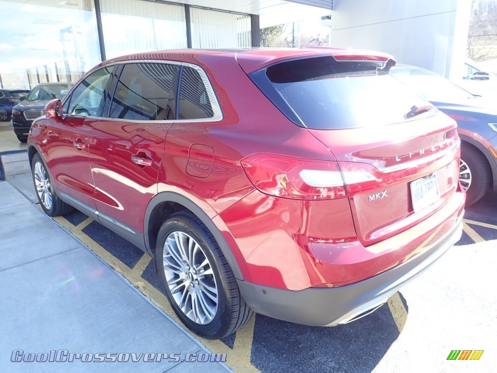 2018 MKX Reserve AWD - Ruby Red Metallic / Cappuccino photo #2