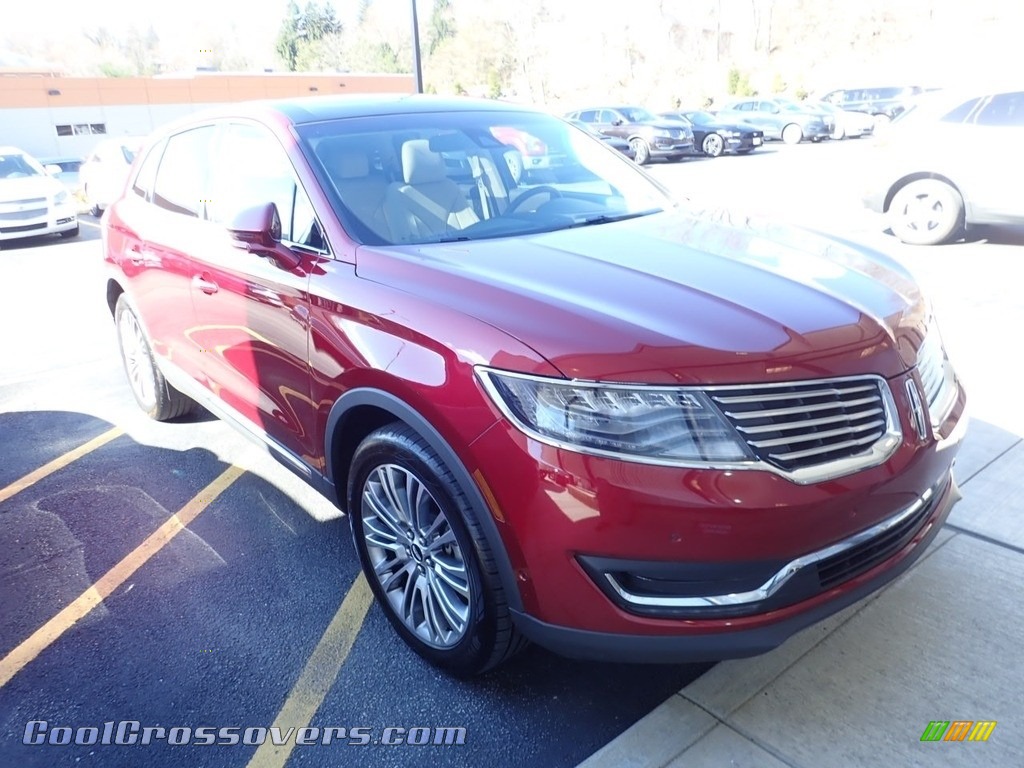 2018 MKX Reserve AWD - Ruby Red Metallic / Cappuccino photo #5