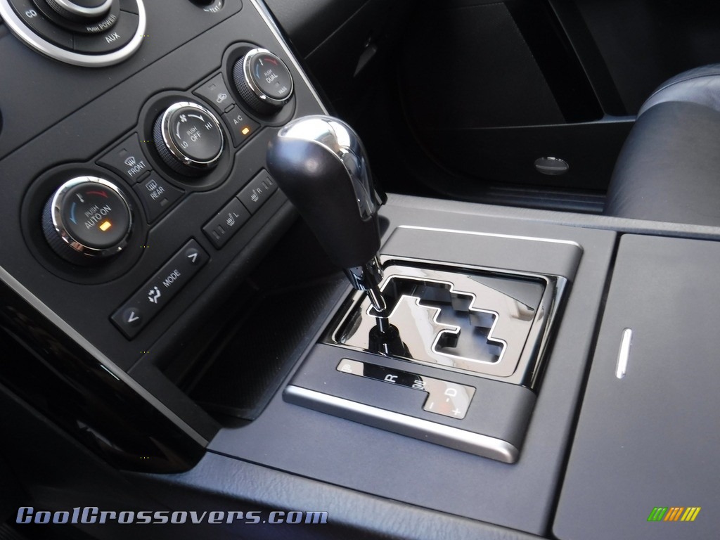 2010 CX-9 Grand Touring AWD - Stormy Blue Mica / Black photo #15