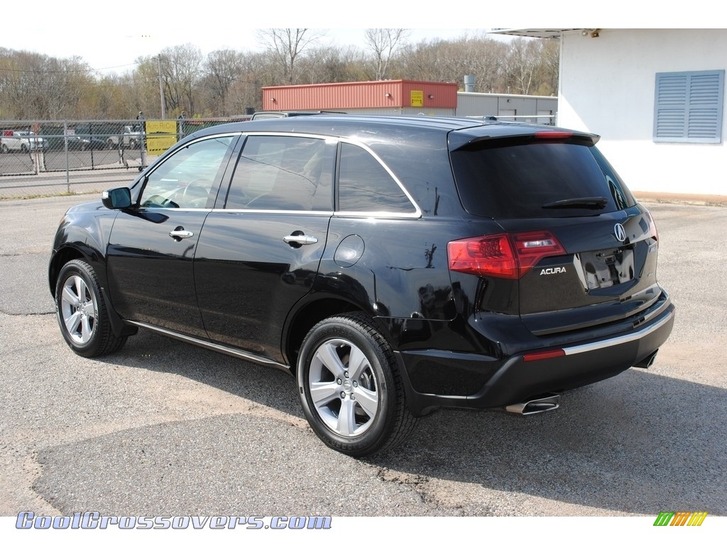 2010 MDX  - Crystal Black Pearl / Parchment photo #3